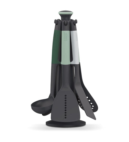 Elevate Carousel with 6 Kitchen Tools, Sage Edition