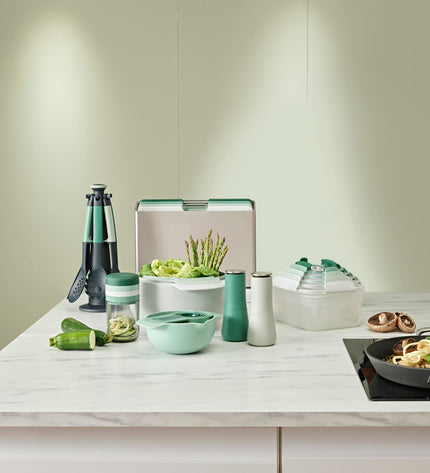 Elevate Carousel with 6 Kitchen Tools, Sage Edition