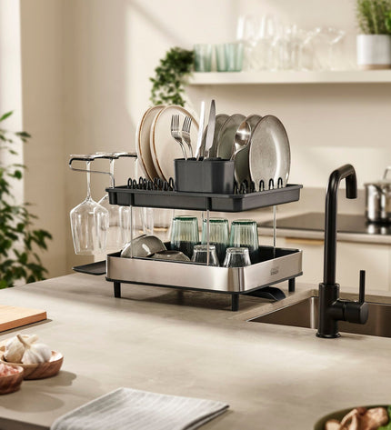 Excel 2-Tier Dish Drainer