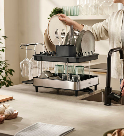 Excel 2-Tier Dish Drainer