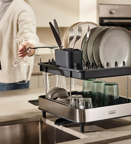 Excel 2-Tier Dish Drainer