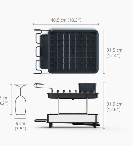 Excel 2-Tier Dish Drainer