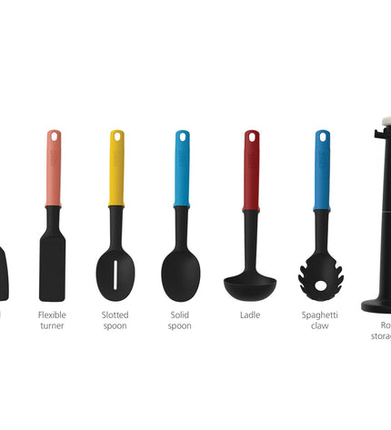 Elevate Carousel with 6 Kitchen Utensils