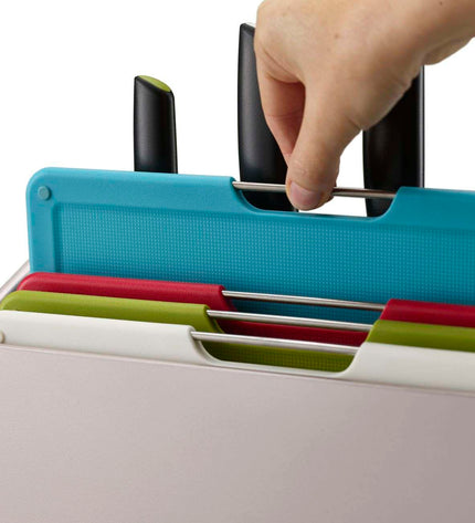 Folio Cutting Board and Knife Set of 8 Pieces