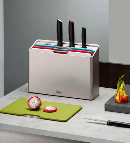 Folio Cutting Board and Knife Set of 8 Pieces