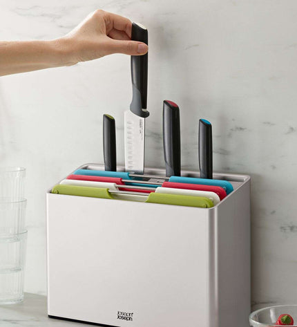 Folio Cutting Board and Knife Set of 8 Pieces
