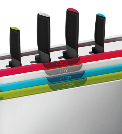 Foilio Icon Plus 8-Piece Cutting Board and Knife Set