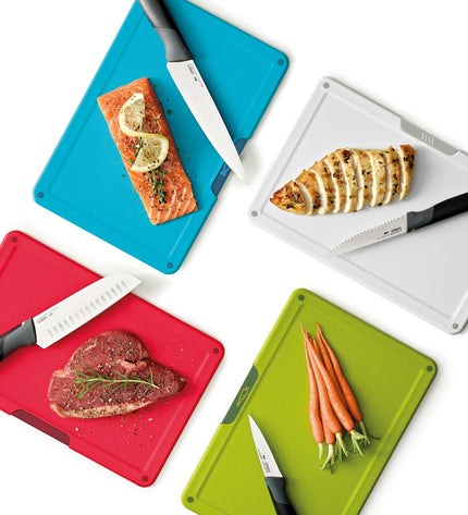 Foilio Icon Plus 8-Piece Cutting Board and Knife Set