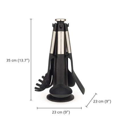 Elevate Carousel with Kitchen Utensils, 6-Piece