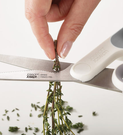 Elevate Fusion 5-Piece Knife and Scissors Set with Holder