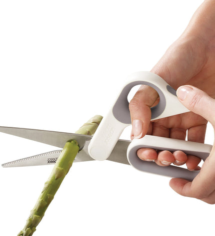 Elevate Fusion 5-Piece Knife and Scissors Set with Holder