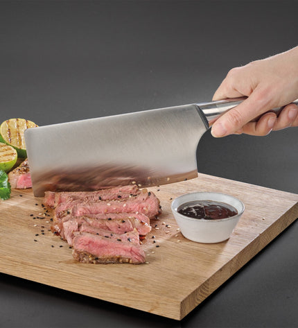 Elevate Fusion 5-Piece Knife and Scissors Set with Holder