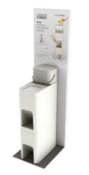 POS Display Intelligent Waste Stack Floor Stand