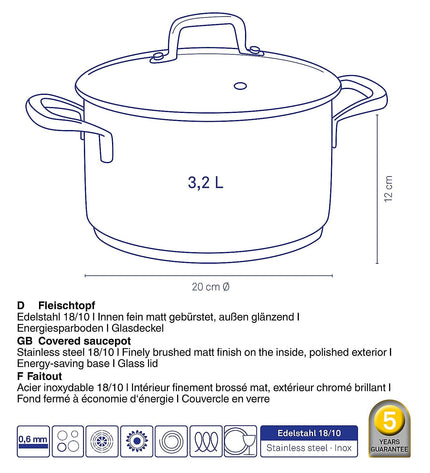 "Flavoria Roasting Pan 3.2 liters"
