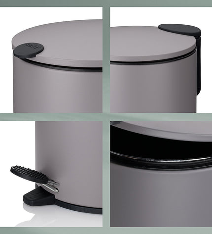 Mats Trash Bin with Pedal, 12 liters