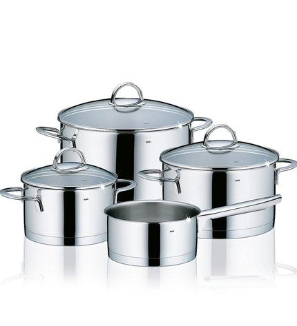 Cailin Pan Set Ø 16, 20 and 24 cm Cooking Pan and Ø 20 cm Saucepan
