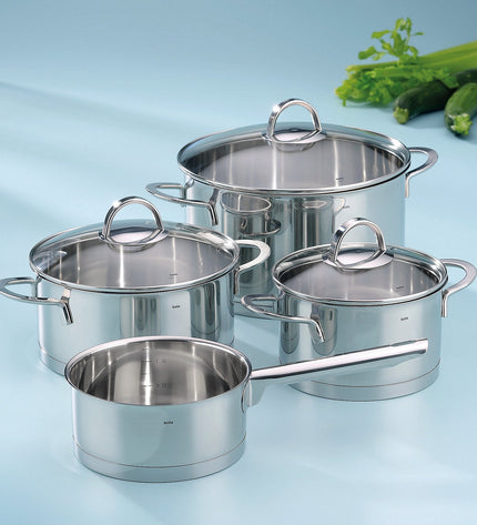 Cailin Pan Set Ø 16, 20 and 24 cm Cooking Pan and Ø 20 cm Saucepan
