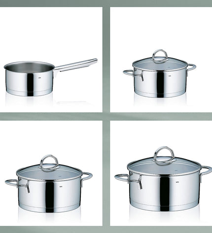 Cailin Pan Set Ø 16, 20 and 24 cm Cooking Pan and Ø 20 cm Saucepan