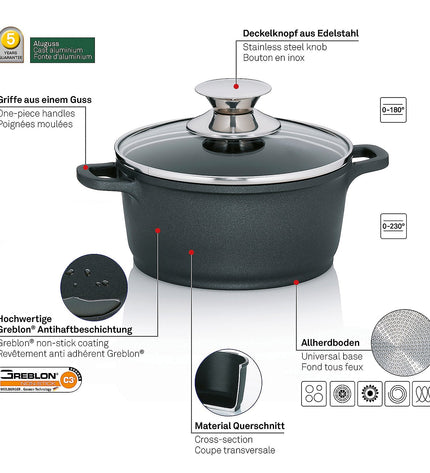 Kerros Casserole Pan with Lid 1 liter