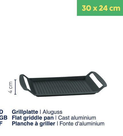 Grillplaat 24 x 30 cm