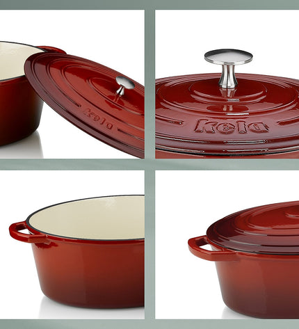 Warm Casserole Dish with Lid 9.5 liters