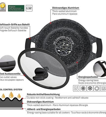 Stella Nova Saucepan with Lid 3.5 liters