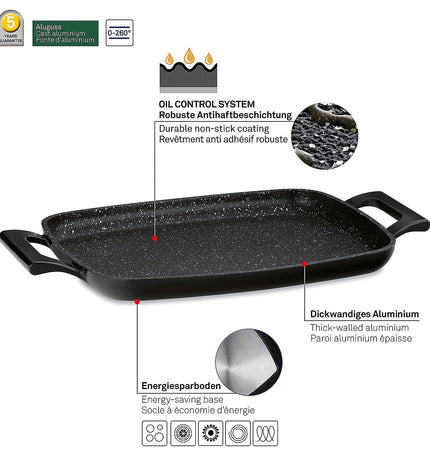Stella Nova Grill Plate 29 x 23 cm