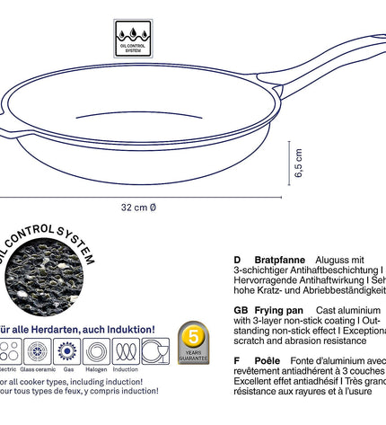 Stella Nova Frying Pan Ø 32 cm