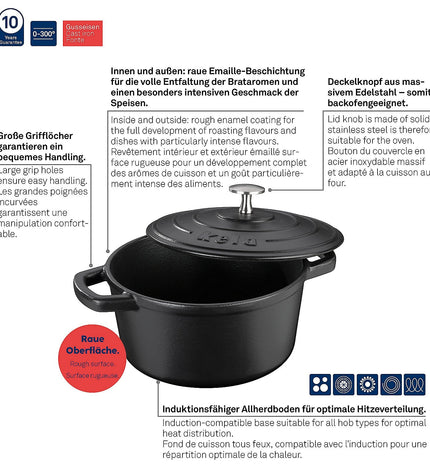 "Calido Saucepan with Lid 2.5 liters"