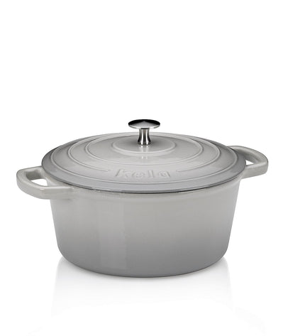 Warm Casserole Dish with Lid Round 3.8 liters