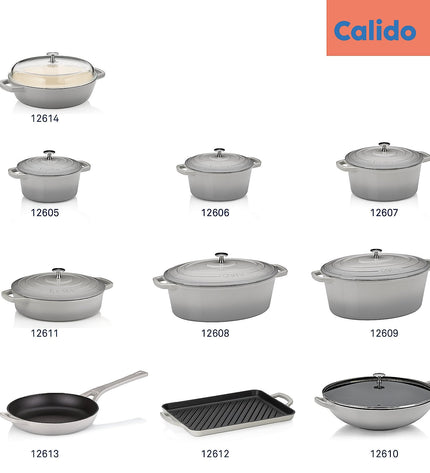 Warm Casserole Dish with Lid Oval 6 liters
