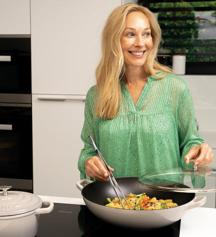 Warm Wok with Glass Lid 4 liters