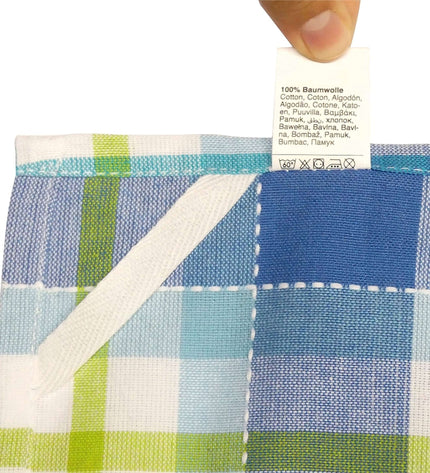 Pastel Tea Towel 3 Designs Set of 12 Pieces