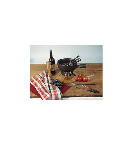 Country Cheese Fondue Set for 6 People 2 liters