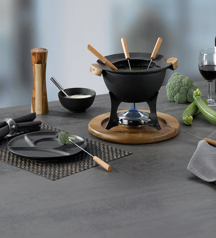 Land Fondue Set voor 6 Personen 1 liter