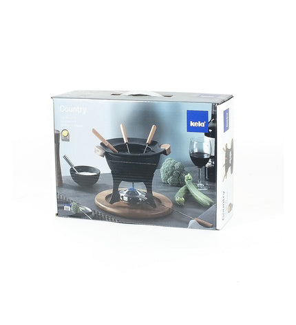 Land Fondue Set voor 6 Personen 1 liter