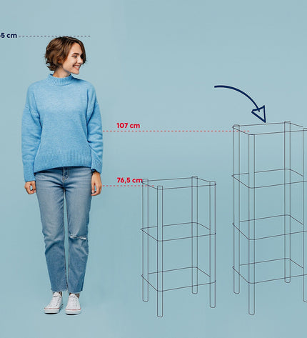 Lars Bathroom Cabinet 4-Tier