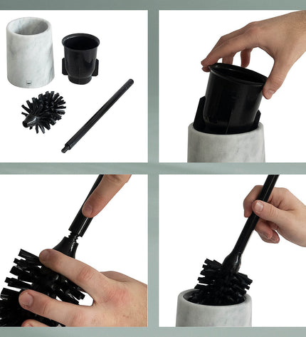 Varda Toilet Brush with Holder