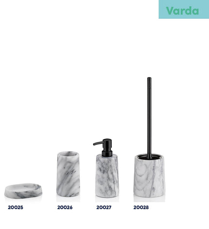 Varda Toilet Brush with Holder