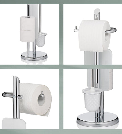 Ken Toilet Brush and Toilet Roll Holder
