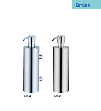 Brass Soap Dispenser 400 ml with Wall Mount