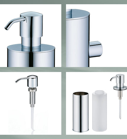 Brass soap dispenser 400 ml