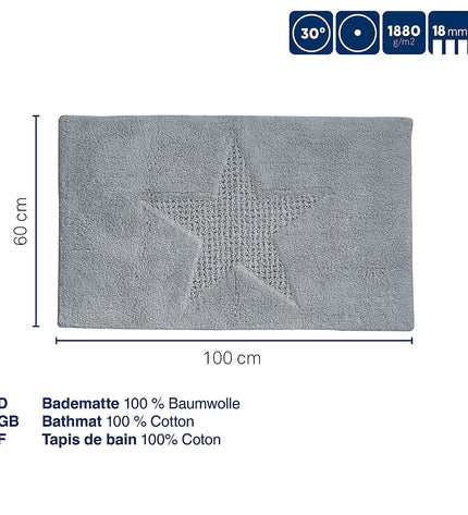 Lindano Bath Mat 100x60 cm