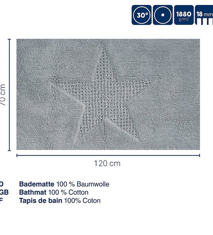 Lindano Bath Mat 120 x 70 cm