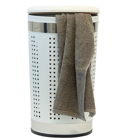 Sevilla Laundry Basket with Seat Lid 60.5 cm
