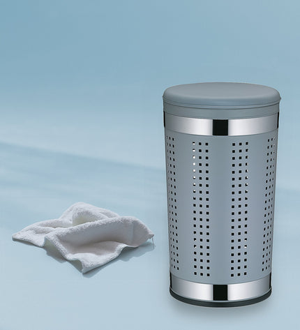 Sevilla Laundry Basket with Seat Lid 60.5 cm