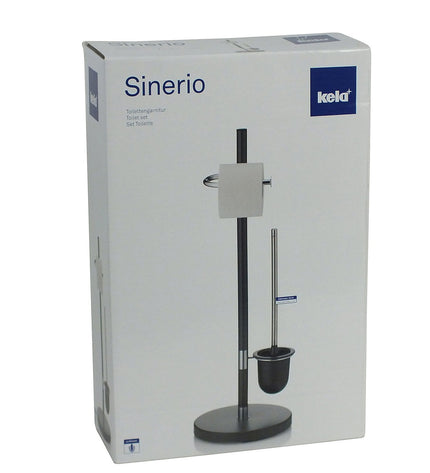 Sinerio Toilet Brush and Toilet Paper Holder