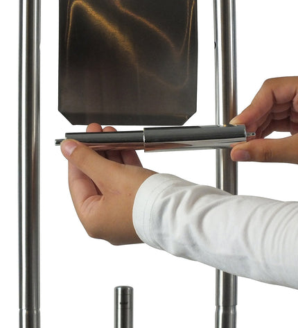 Swing Toilet Brush and Toilet Roll Holder