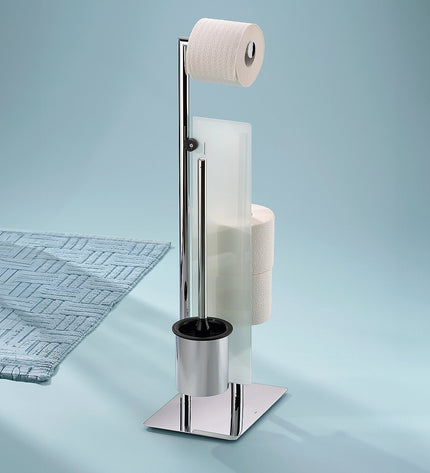 Style Toilet Brush and Toilet Roll Holder
