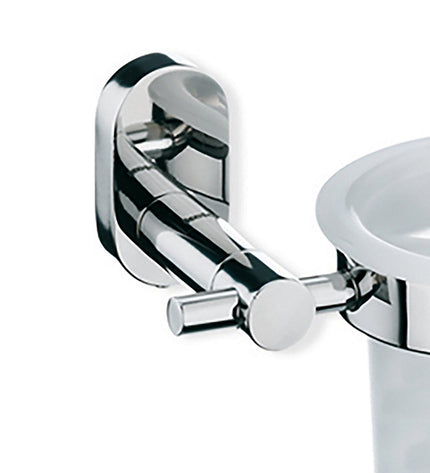 Lucido Toilet Brush Holder with Wall Mount